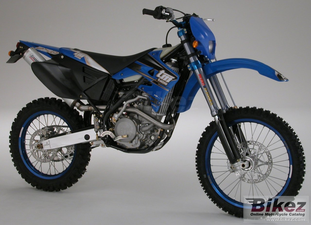Big TM racing en 250 f es enduro picture and wallpaper from Bikez.com